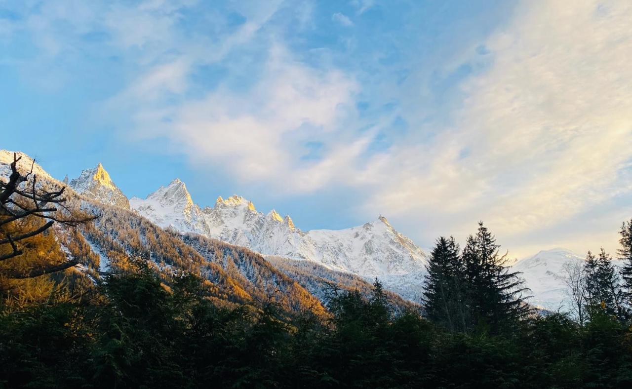 Chalet Baraka Vue Montblanc Chamonix Esterno foto
