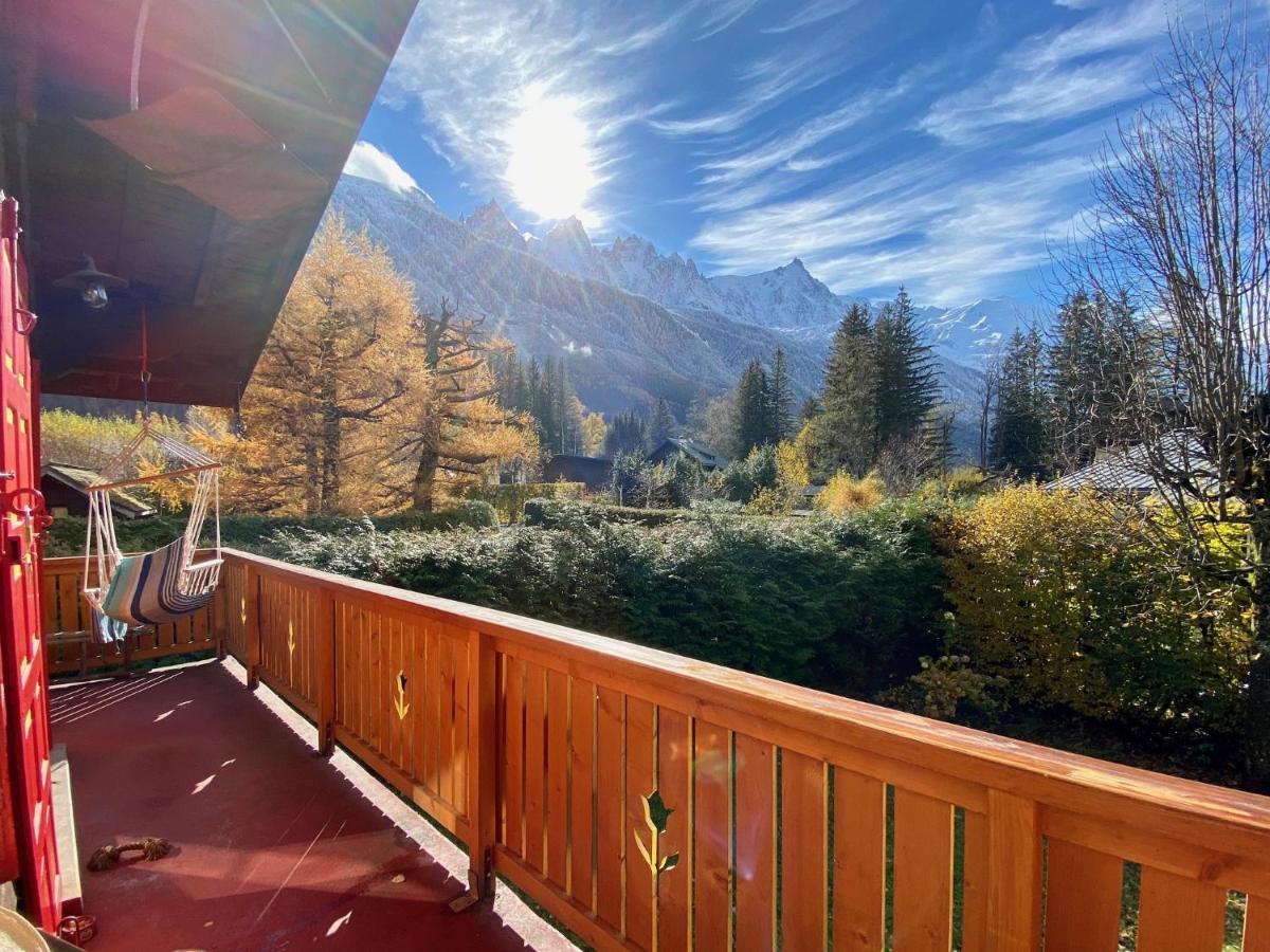 Chalet Baraka Vue Montblanc Chamonix Esterno foto