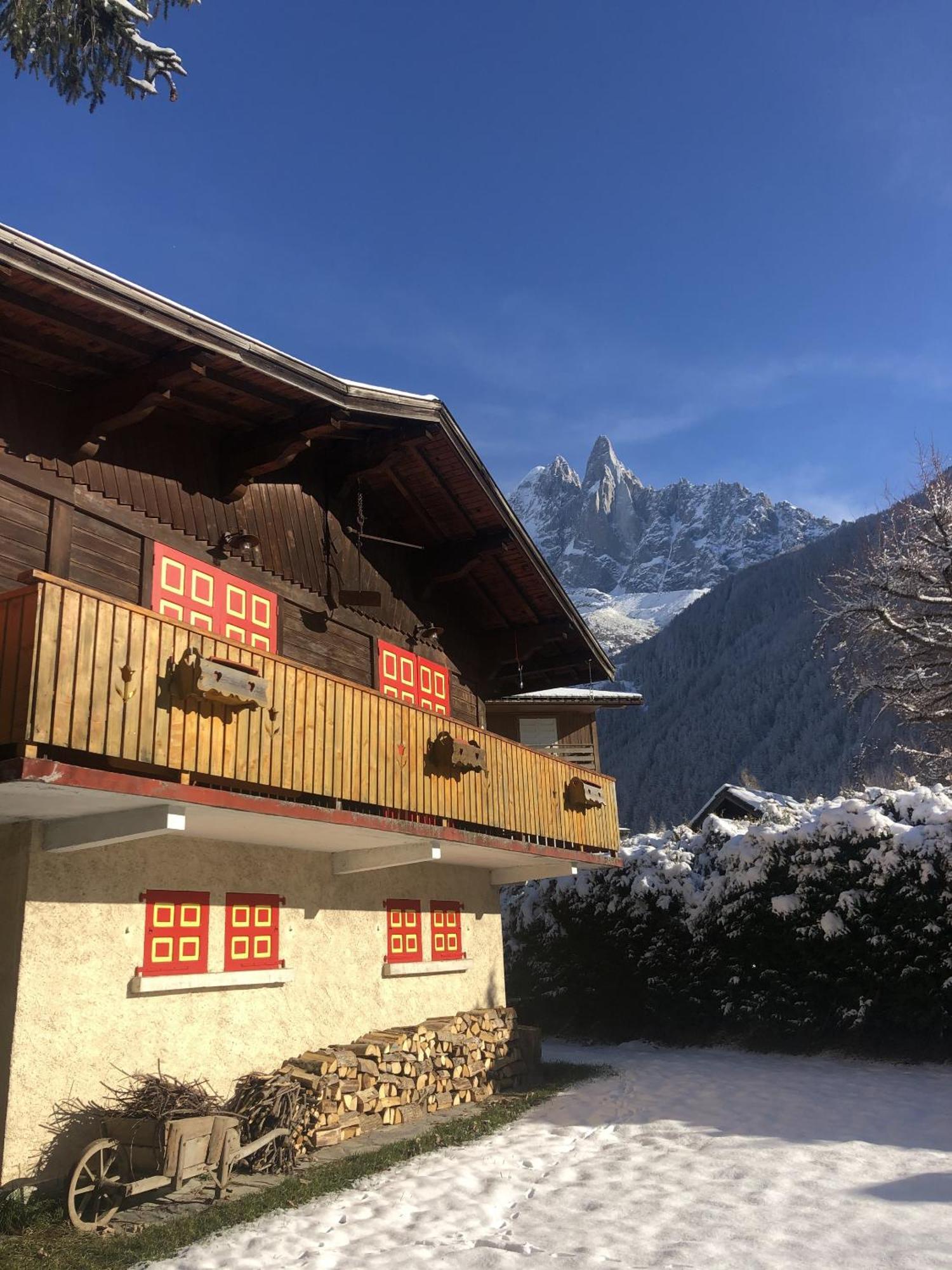 Chalet Baraka Vue Montblanc Chamonix Esterno foto